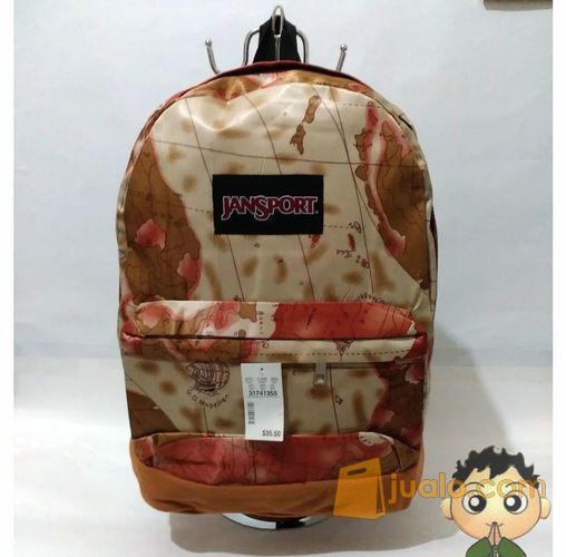 Tas Ransel Jansport Coklat MAP