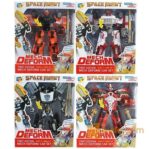 Space Robot Mech Deform - Mainan Anak - Mainan Edukatif
