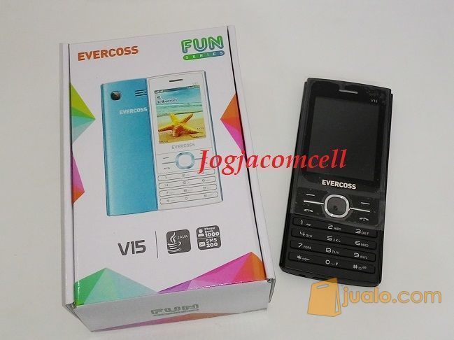 Evercoss V15 Mirip Evercoss C5/V5C Dual SIM, Slim, Java, Buetooth, Mp3