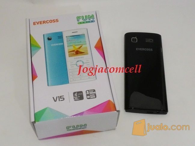 Evercoss V15 Mirip Evercoss C5/V5C Dual SIM, Slim, Java, Buetooth, Mp3