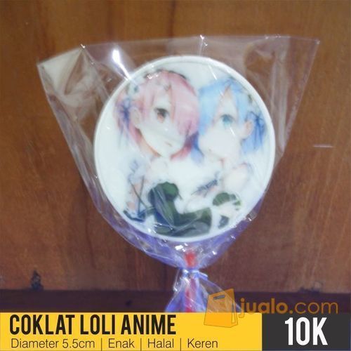 COKLAT ANIME RE:ZERO LOLIPOP CHOCOLATE