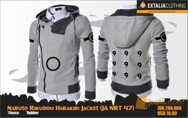 Naruto Rikudou Harakiri Jacket (Jaket Anime Naruto - JA NRT 47)