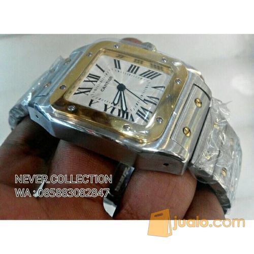 Jam Tangan Cartier Santos Stell