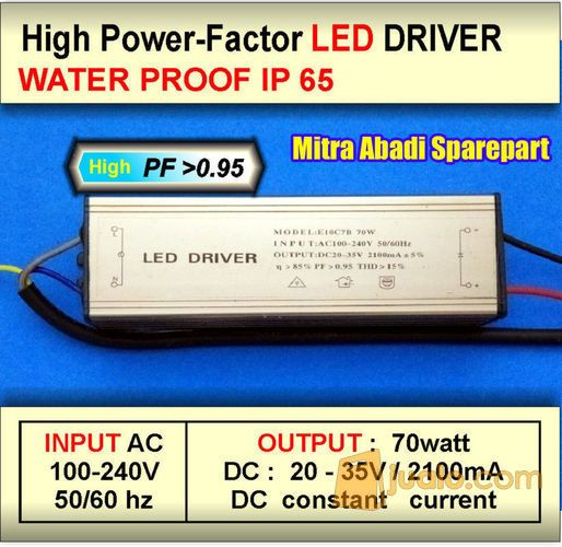 High Power-Factor LED Driver 70 Watt