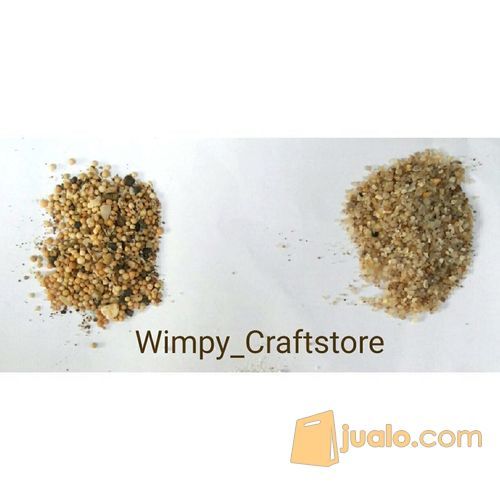 Pasir Halus Warna Pasir Bali Pasir Lombok Terrarium mini garden laut