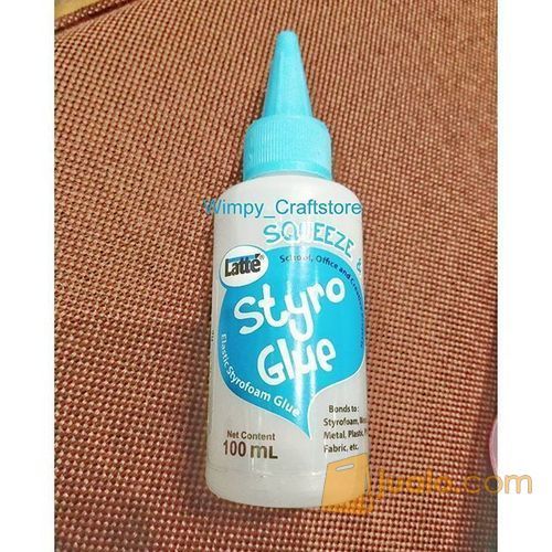 lem styrofoam lem kertas Super Glue power glue lem uhu e-6000 e 6000