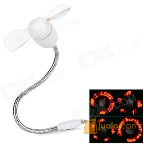 USB Fan LED / Programmable Message Fan (text bisa di program)