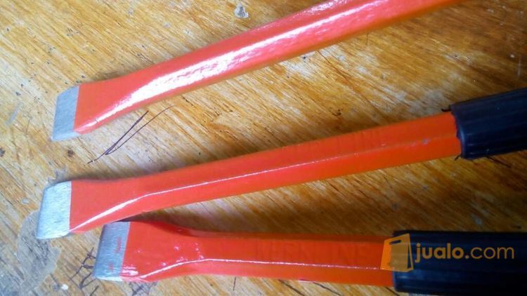 Pahat Besi Beton Topi gagang karet merek werkline ori