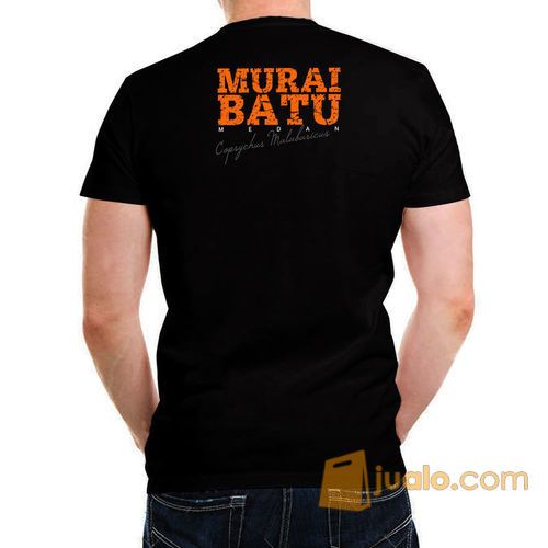 Bawara Kaos Burung Kicau Murai Batu A Premium Hitam Size XXL