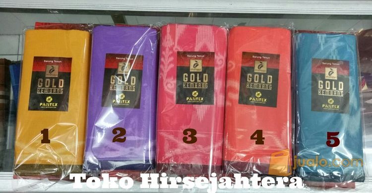 Sarung Mangga Gold Motif [ Kembang ]