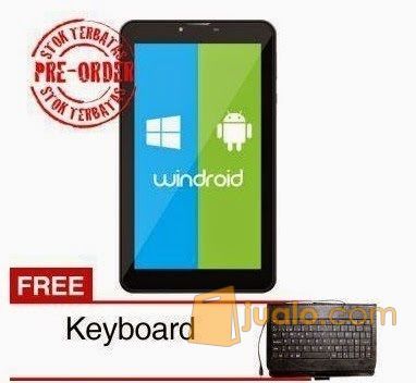 MURAH PC Tablet Axioo Windroid 7G - Dual OS + Gratis Keyboard