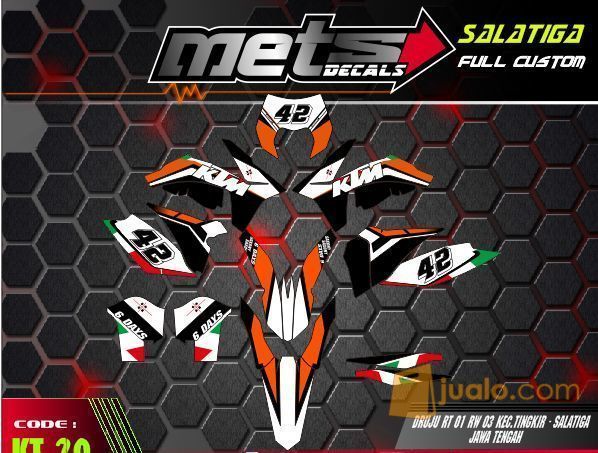 Decal Striping Sticker KTM 85 020 Glossy