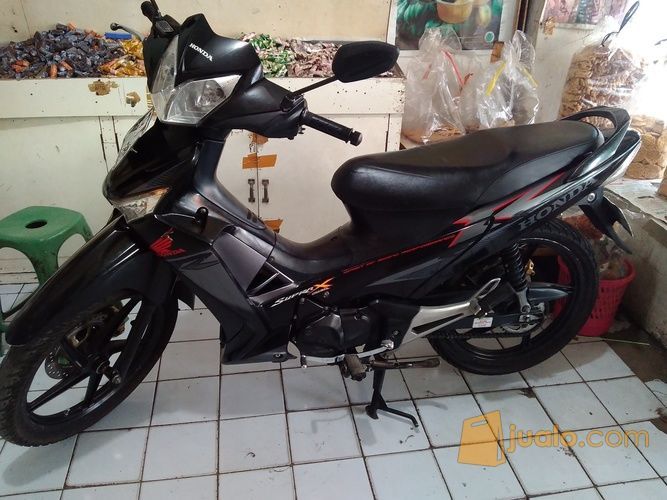 supra x125 dd cw th 2008 hitam terawat