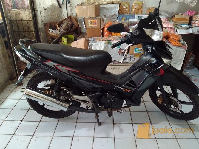 supra x125 dd cw th 2008 hitam terawat