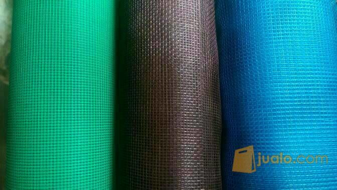 KAWAT NYAMUK PLASTIK BIRU COKLAT HIJAU/KAIN KASA NYAMUK NYLON
