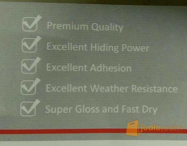 CAT MINYAK FTALIT BESI KAYU PUTIH/HITAM KILAP /CAT KANSAI 1 KG