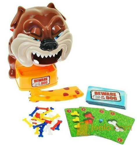 Mainan Anjing Galak Gigit Tulang / Beware The dog Running Man Korea