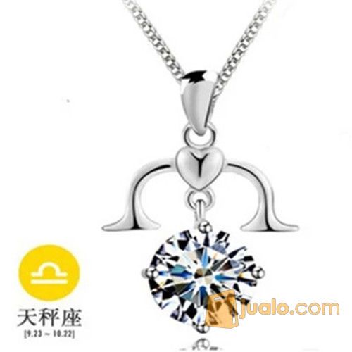 Zodiac Pendant Libra / Kalung Zodiak