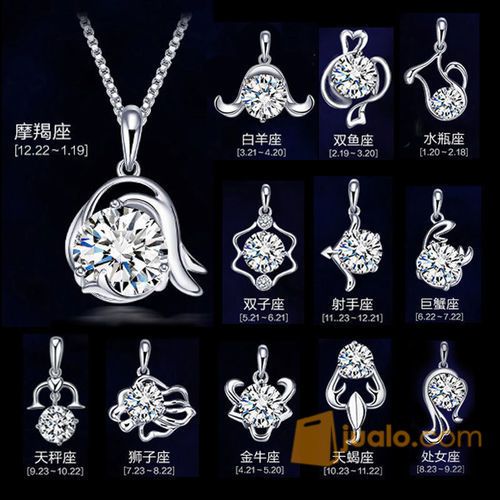 Zodiac Pendant Libra / Kalung Zodiak