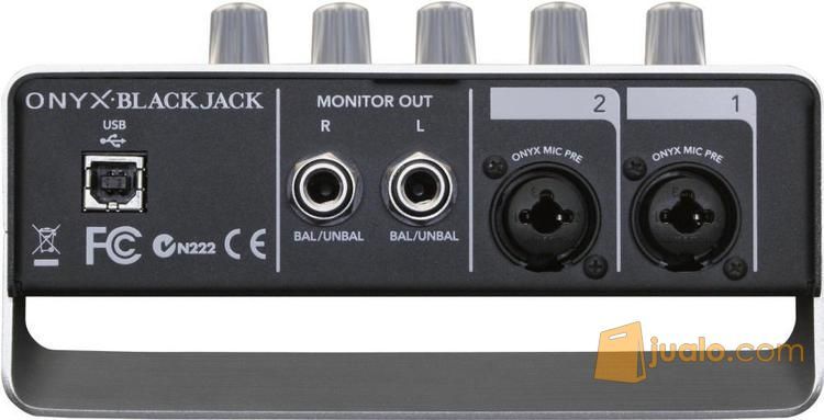 Jual Soundcard Recording Mackie Onyx Blackjack 2x2 USB Murah Di Bandung