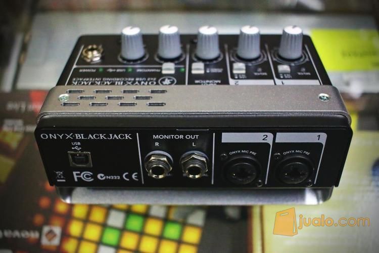 Jual Soundcard Recording Mackie Onyx Blackjack 2x2 USB Murah Di Bandung