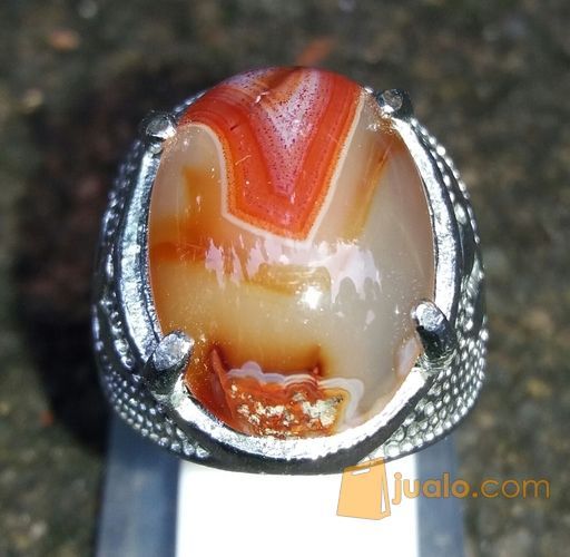 Cincin Akik Motif Junjung Derajad