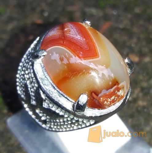 Cincin Akik Motif Junjung Derajad