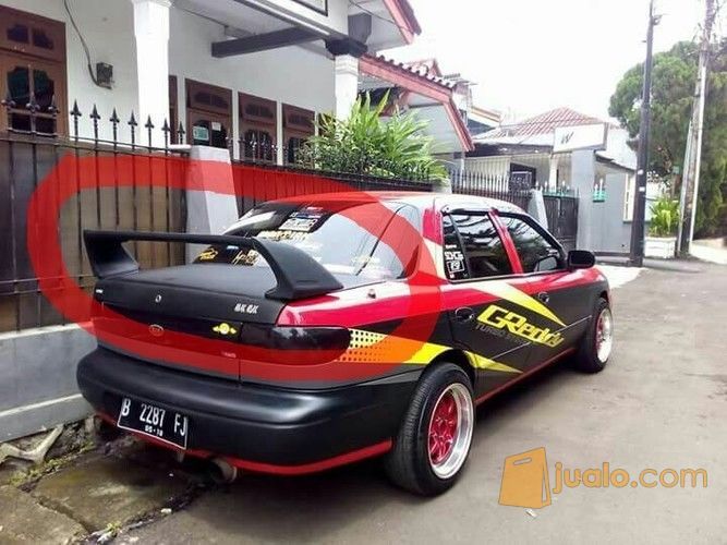 Aksesoris eksterior mobil sedan spoiler / sayap belakang / wings Mugen RR / gawang semua jenis mobil sedan / all type universal