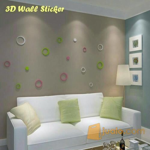 3D WALL STICKER/HIASAN DINDING