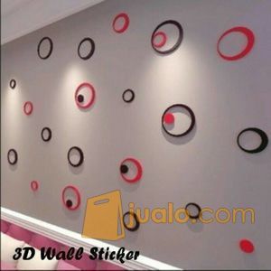 3D WALL STICKER/HIASAN DINDING