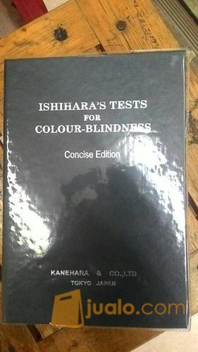 Buku Ishihara Test Buta Warna 14 Plates
