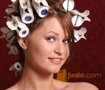 Roll Rambut Plastik 1 Pack isi 3