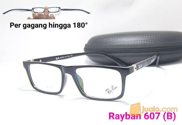 Frame Kacamata -Rayban 607 - Baca Min Minus - Pria Wanita Laki Cewe