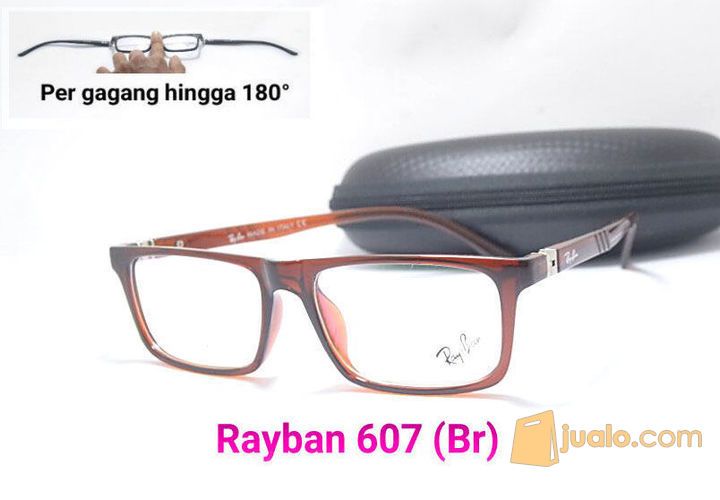 Frame Kacamata -Rayban 607 - Baca Min Minus - Pria Wanita Laki Cewe