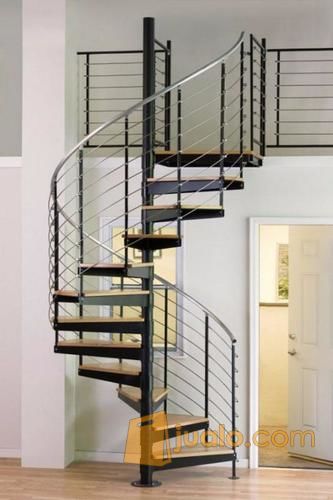 Tangga Putar Besi ( Tangga Spiral )