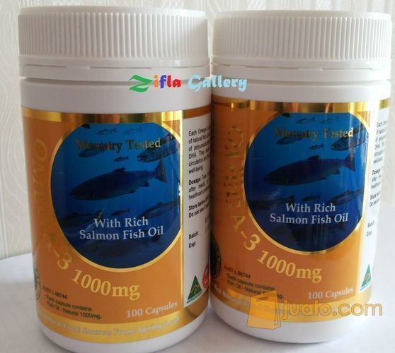 Omega 3 SpringLeaf 1000mg With Rich Salmon 100 Capsul