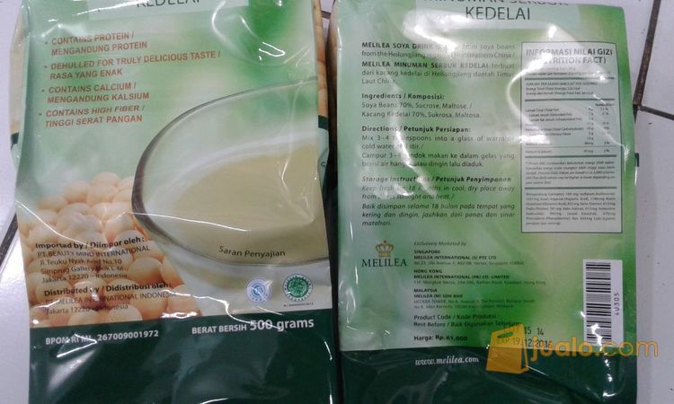 Susu Serbuk Kedelai Organik Soya Melilea