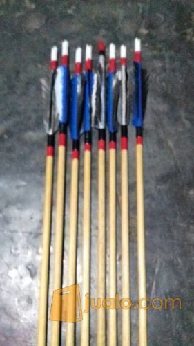 Arrow Panahan / Anak Panah (kayu ramin) Point stainless