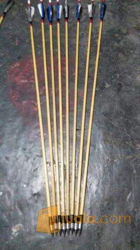 Arrow Panahan / Anak Panah (kayu ramin) Point stainless