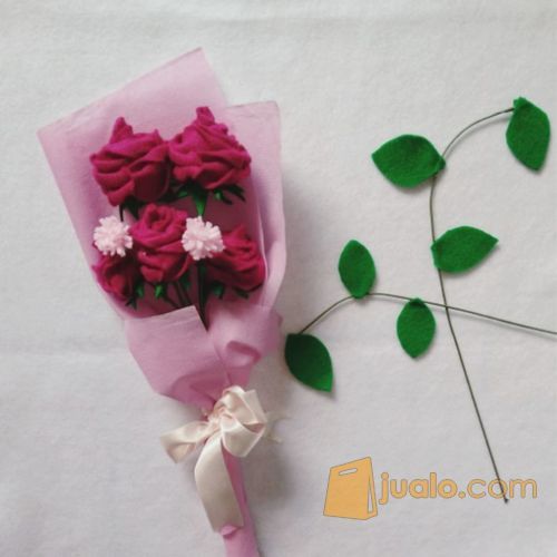 Buket Bunga Wisuda / Buket Bunga Flanel