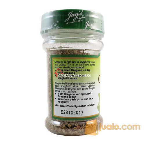 Bumbu Masak Daun Oregano Jay's Oregano Leaves 25g