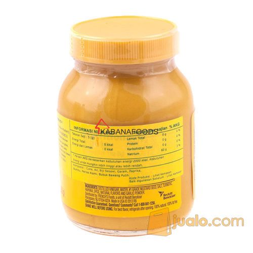 Mustar Kuning Klasik French's Classic Yellow Mustard 255gr