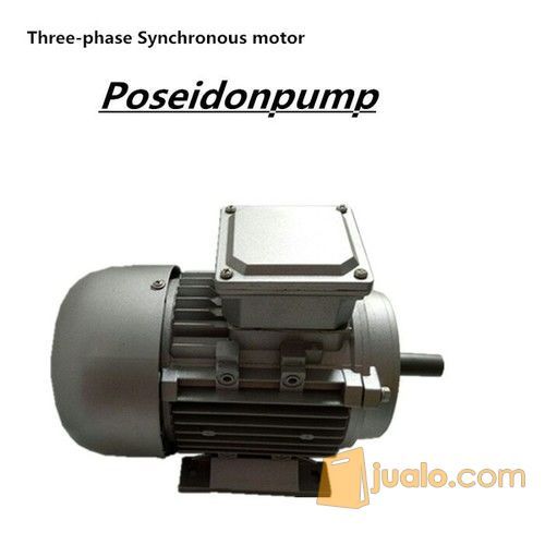 Dinamo Electric Motor 3Phase Synchronous Motors Sinkron Drive Systems Casing Aluminium 380V 1/3HP 250W