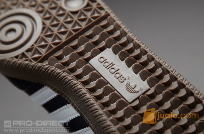 Sepatu Futsal Adidas Samba Black White Gum