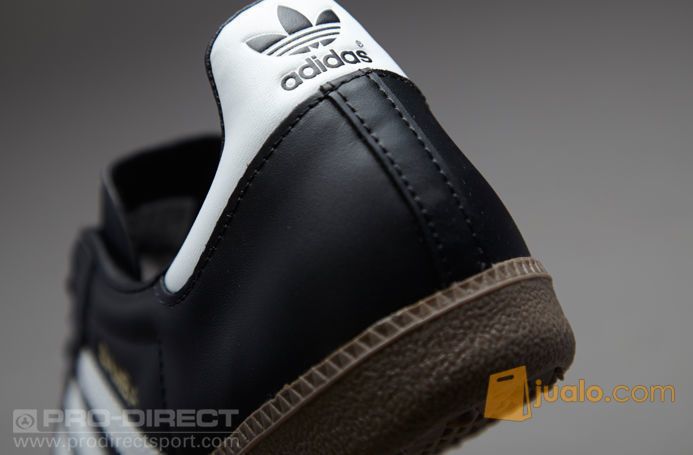 Sepatu Futsal Adidas Samba Black White Gum