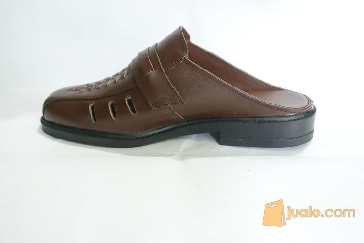 Sandal Slop Casual Pria Kulit Asli LS-02 Prima
