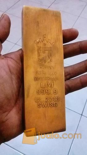 Gold Swiss 24K LM 999.9 Crown Union Bank