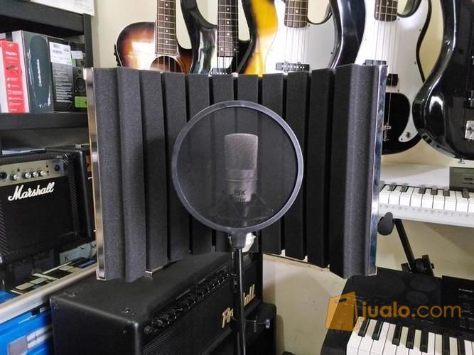 Paket Mic Condenser ISK AT 100 Dan Vocal Booth Murah Di Bandung