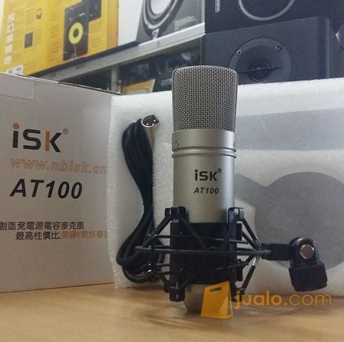 Paket Mic Condenser ISK AT 100 Dan Vocal Booth Murah Di Bandung