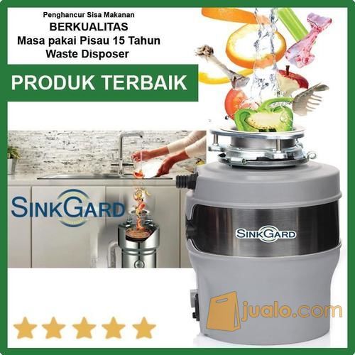 Baru SinkGard Food Waste Disposer Alat Penghancur Sisa Makanan Usa Tech